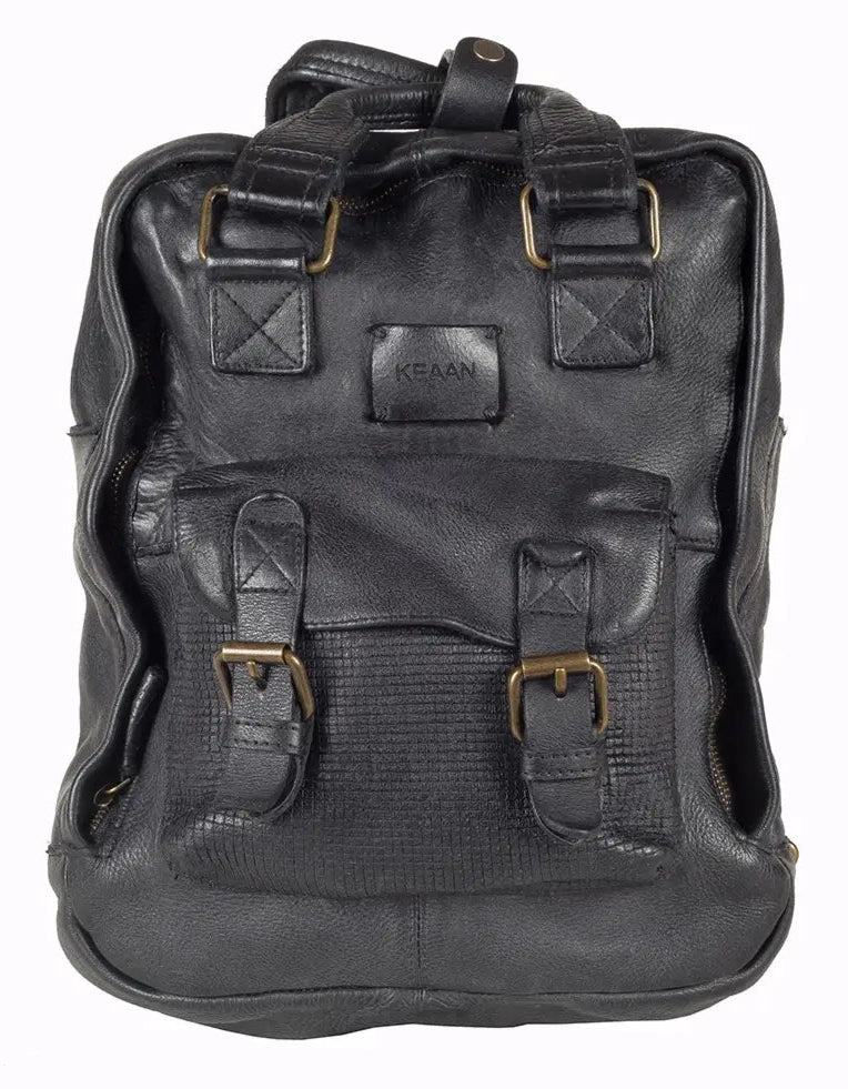 Our Enzo is a unisex backpack that's big enough to carry a lot of everyday stuff, compact enough to take it with you every day. Stylish enough to get noticed. Equestrian grade brass hardware. Super soft Full grain vegetable-tanned leather and well built for years of airports and daily commutes. Uber over to Smyrna, TN not far from Franklin and check one during store hours!