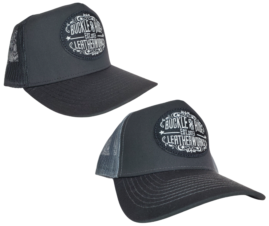 Buckle and Hide Leather Classic Trucker Cap – Buckle and Hide
