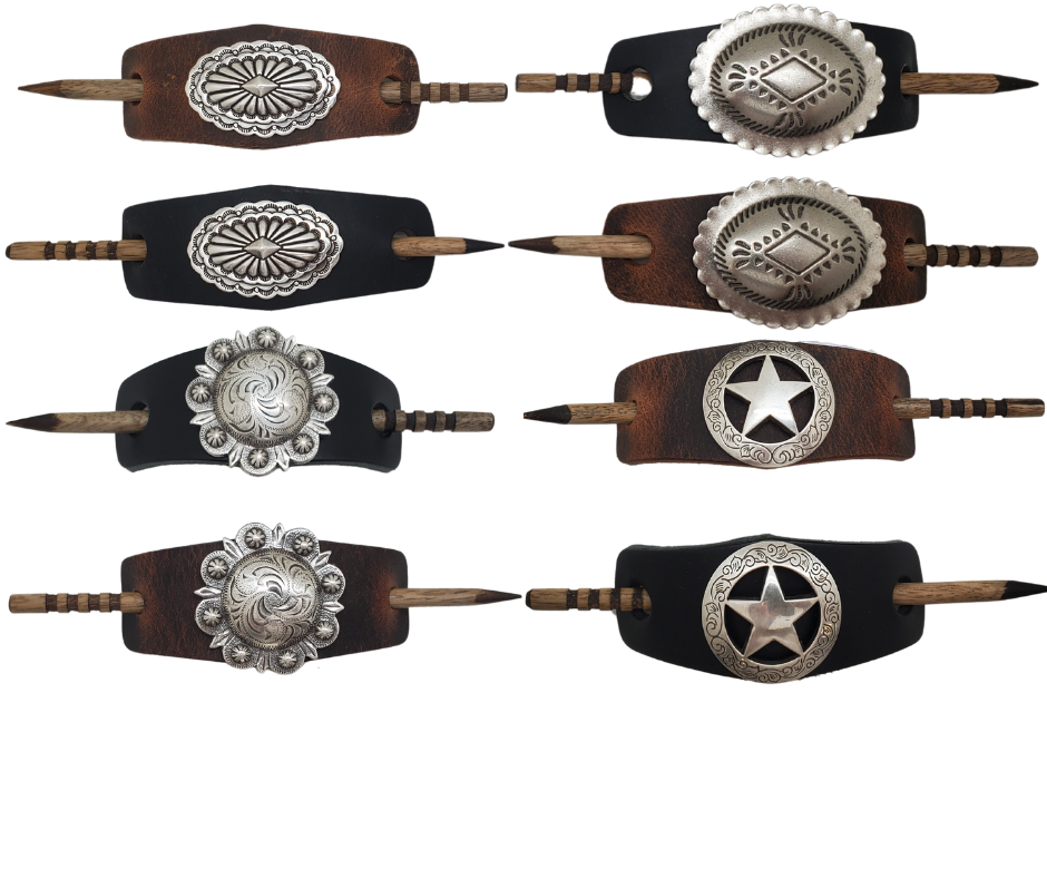 Vintage Silver Belt Buckle Hair Pin Barrettes FILIGREE FRENCH BARRETTE 70MM- Hair Accessories- Barrettes  main image 2
