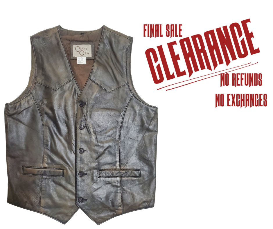 トップス CCU/Sheep Skin Leather Vest/V-01/Size 2 Men's Classy Lightweight Sheepskin Leather Vest | Windproof