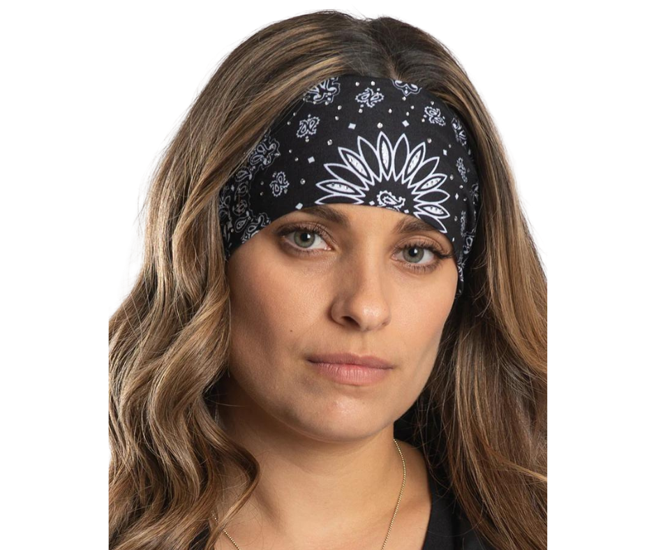 EZ Bling Bandz are the perfect fashion accessory to complement any outfit, while also keeping your hair in place on a windy day or during motorcycle rides. Made with high-tech spandex material, they can fit most any size head. Choose from a variety of patterns to match your unique style or mood. Visit our Smyrna TN shop, conveniently located near downtown Nashville.