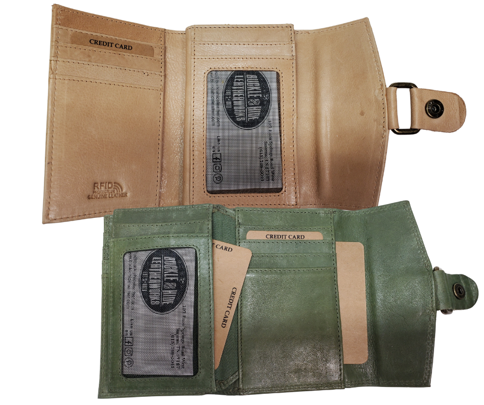 If you're looking for a wallet that fits your needs perfectly, the Olivia might be the one. It's the right size with 5 slots for cards, an I.D. pocket, and 2 additional slots. Plus, it even has a snap strap for added convenience. Perfect for smaller handbags and available in 4 colors. Visit our Smyrna, TN store for a test drive - just a short rideshare away from Franklin!