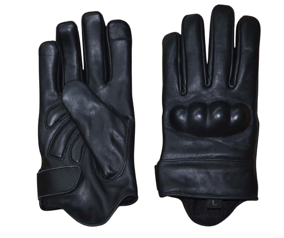 Men's Cowhide Knuckle Armor Leather Riding Gloves. Gel palm, Lightweight with Adjustable Strap, reinforced palm, modern look. Great for Motorcycle Rides on cooler days. They are available in our shop just outside Nashville in Smyrna, TN. Sizes S-5X