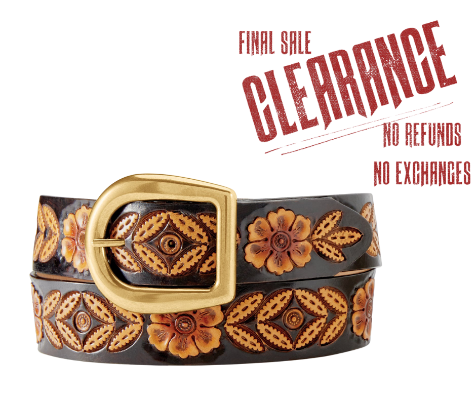Sienna Rae Leather Belt by Tony Lama CLOSEOUT! – Buckle and Hide