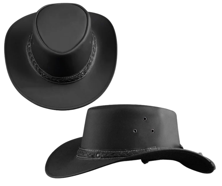 Our Western Outback style hats for men are multipurpose and used as fashion to get attention at parties and to save yourself from Weather. Hats are associated with farmers, ranchers, truck drivers, rugged outdoor and gambler looks. In recent years, cowboy hats have started to become a more common fixture in mainstream fashion. Get yours at our Smyrna, TN shop not far from wild downtown Nashville.