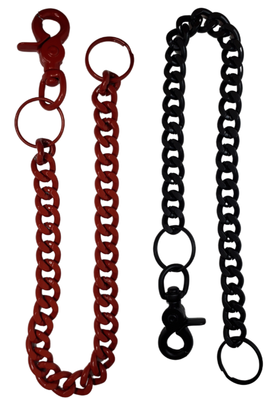 The Dresser Powder Coated Wallet Chain 15 or 30