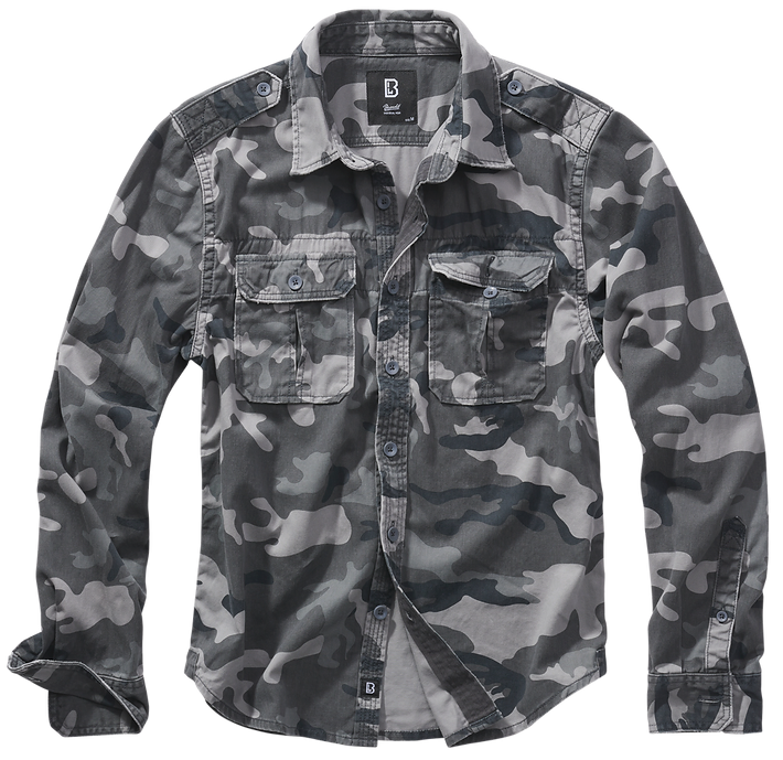 Comfortable, stylish, Vintage wash Rugged Long Sleeve Twill Shirt features a classic collar, button-down front, roll-up sleeves with buttoned cuffs and shoulder epaulettes, 2 large chest pockets with flaps secured with a button. Suitable for hiking, hunting and other outdoor activities. Shop for them at our Smyrna, TN shop not far from Murfreesboro.
Sizes S-5X
Choose Black, Camel, Olive, Camo