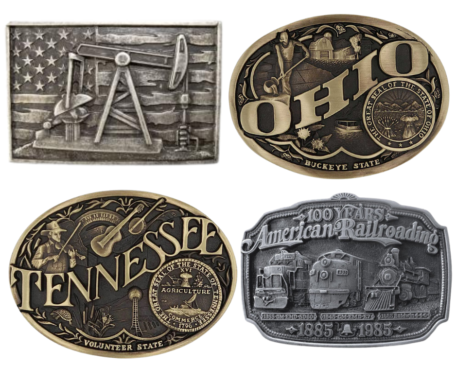 States / Trades / Occupations Buckles