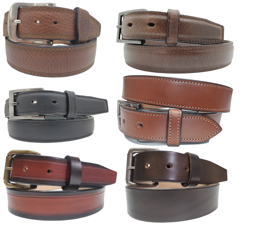 ALL LEATHER CASUAL EVERYDAY AND DRESS BELTS