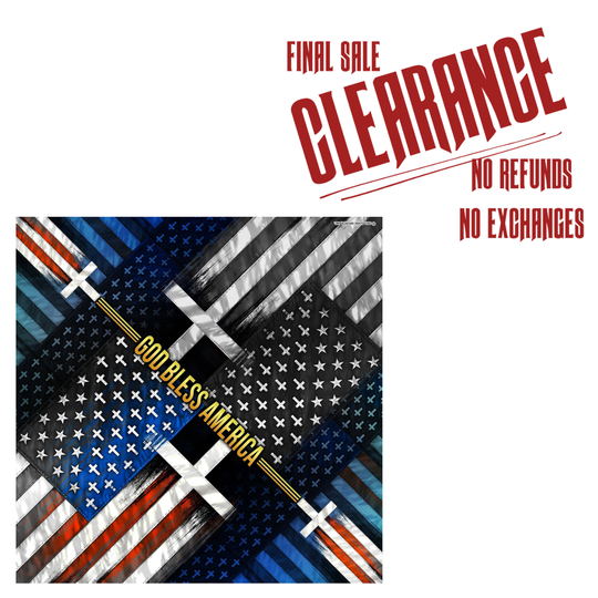 God Bless America Bandana CLOSEOUT!