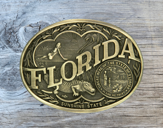 Florida State Buckle