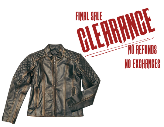 The "Benatar" Ladies Leather Jacket CLOSEOUT!