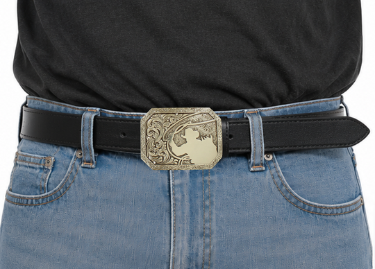 The "Roper" Western Buckle
