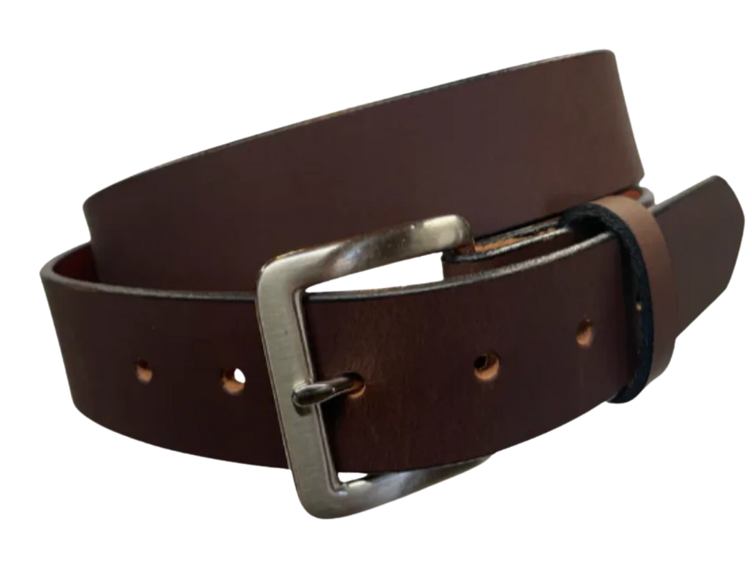 "The Scranton" 1 1/2" Leather Dress Belt