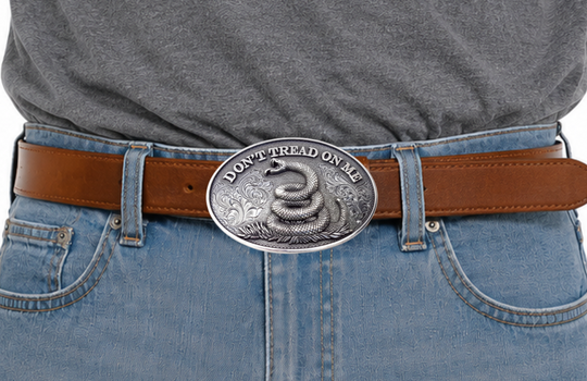 Patriotic Snake Buckle