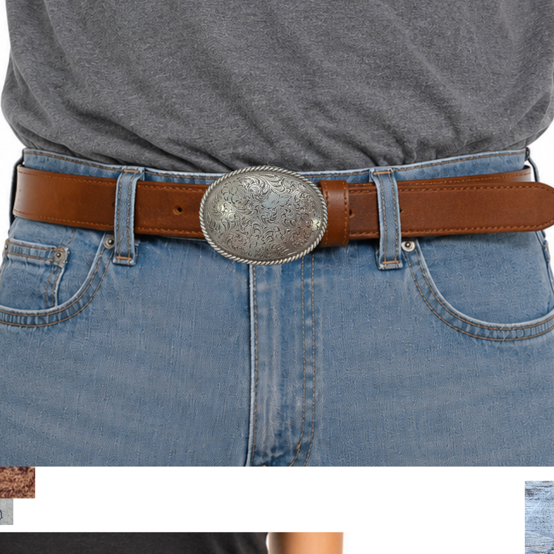 "The Cimarron" Western Buckle