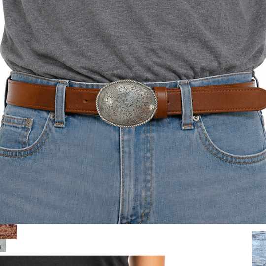"The Cimarron" Western Buckle