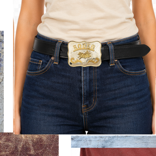 The "BIG RODEO" Belt Buckle