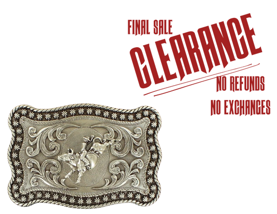The "8 Second Bullride" Belt Buckle CLOSEOUT!!