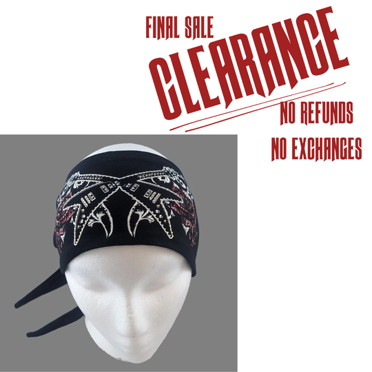 Flying V Guitar Head Wrap &amp; Tie Back CLOSEOUT!
