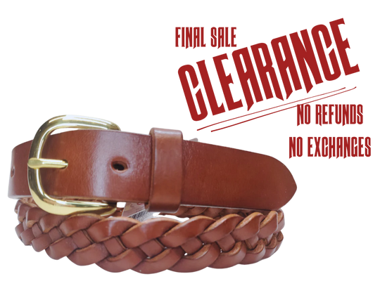 The Plait Dress Belt CLOSEOUT!
