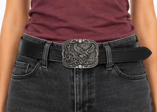 Western Eagle Belt Buckle