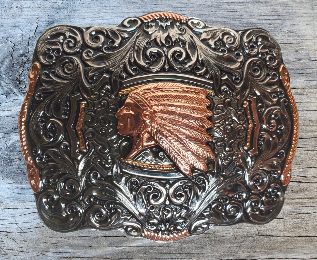 The "Red Cloud" Buckle