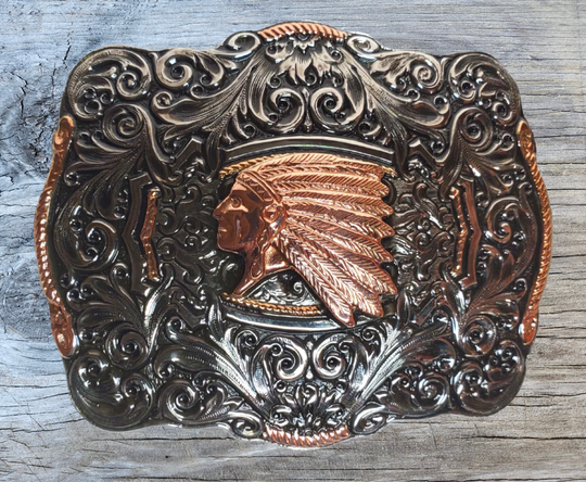 The "Red Cloud" Buckle