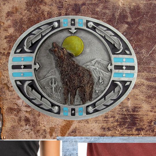 The "Howler" Belt Buckle