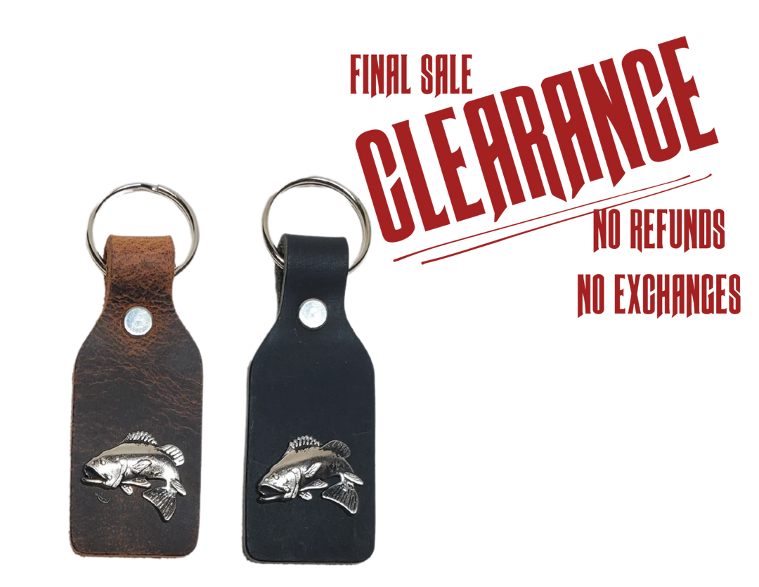 Concho Leather Key Fob CLOSEOUT!!