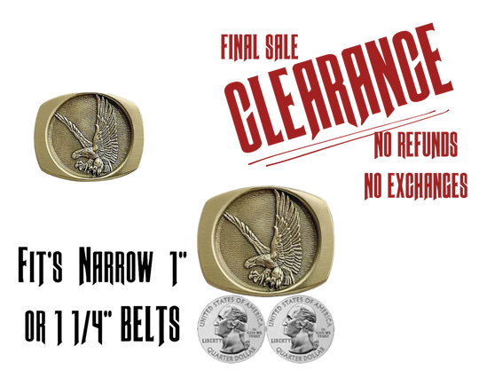Flying Eagle Small Belt Buckle CLOSEOUT!