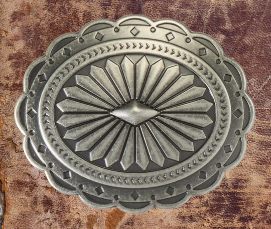The "Concha" Western Buckle