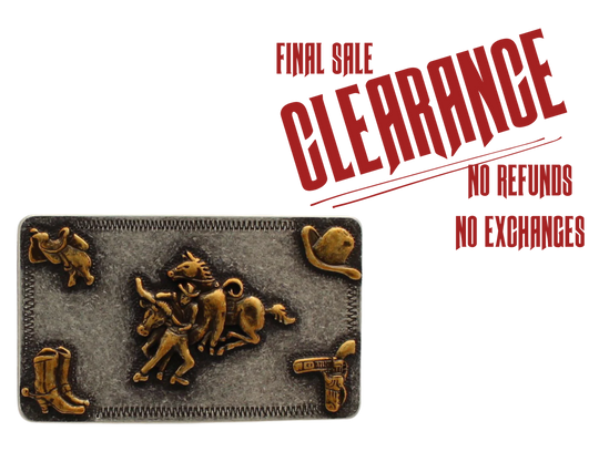 The "Bulldogger" Western Buckle CLOSEOUT!!