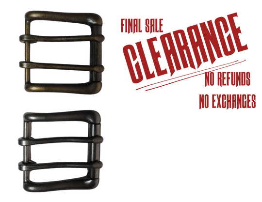 Fort Dodge Double Pin Roller Buckle CLEARANCE!