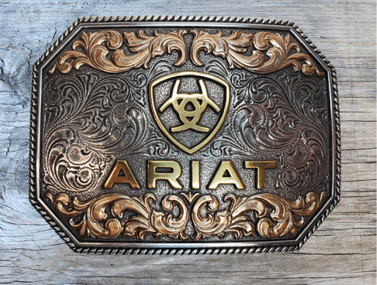 Ariat Tri-Color Western Buckle