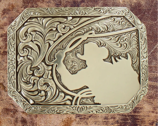The "Roper" Western Buckle