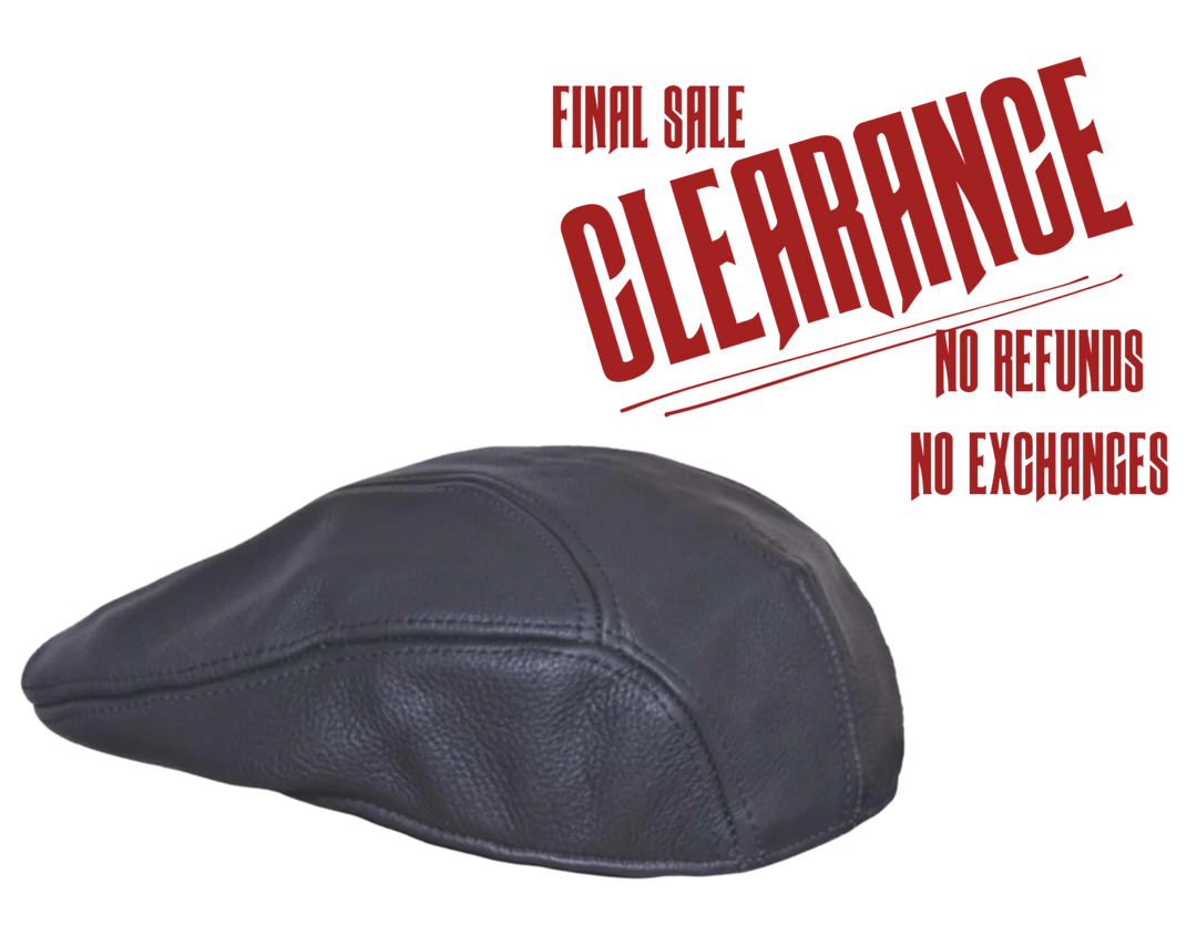 The "Sunday Driver" Leather Cap CLOSEOUT!!
