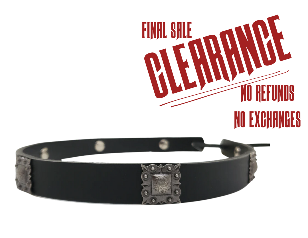 Garcia Leather Hatband CLOSEOUT!