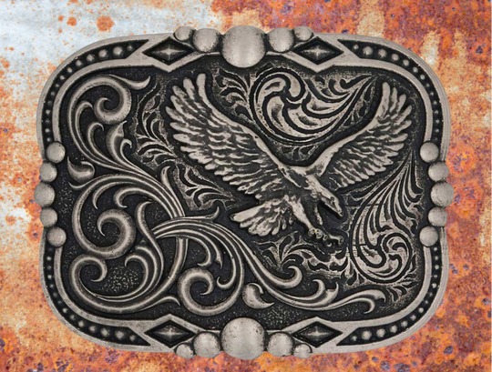 Western Eagle Belt Buckle