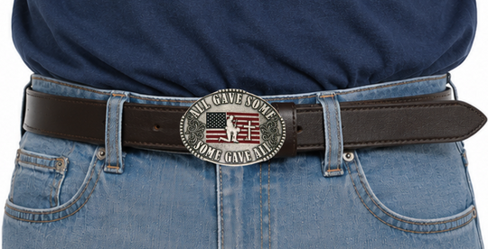All Gave Some Some Gave All Buckle