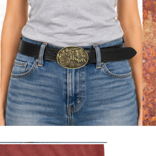 South Dakota State Buckle