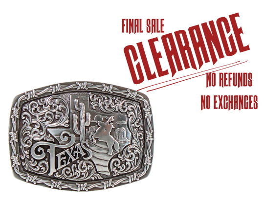 The "Texan" Western Buckle CLOSEOUT!