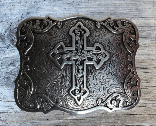Santa Fe Cross Belt Buckle