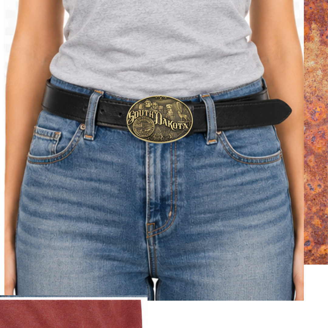 South Dakota State Buckle