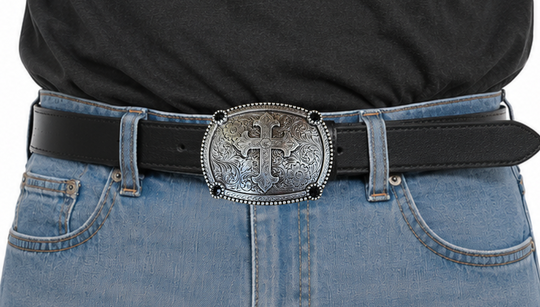 Cross Trails Western Cross Buckle