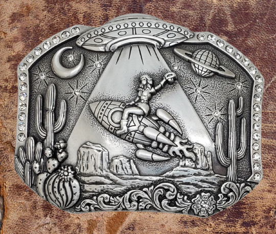 The "Cosmic Desert" Belt Buckle