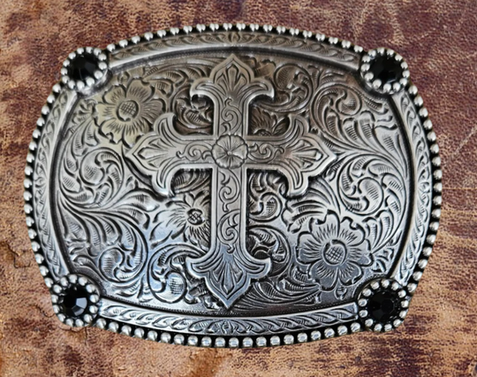 Cross Trails Western Cross Buckle