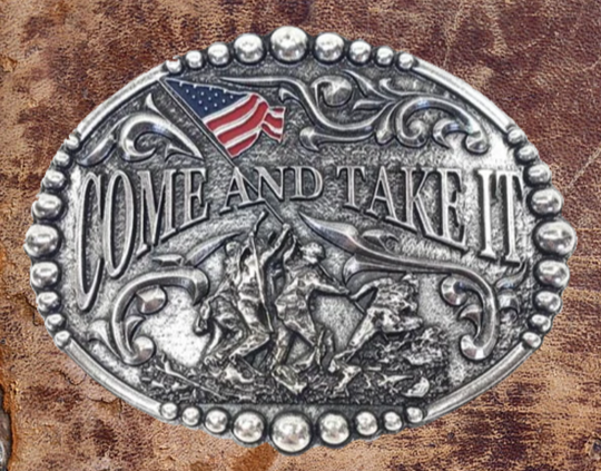 Come and Take It Belt Buckle