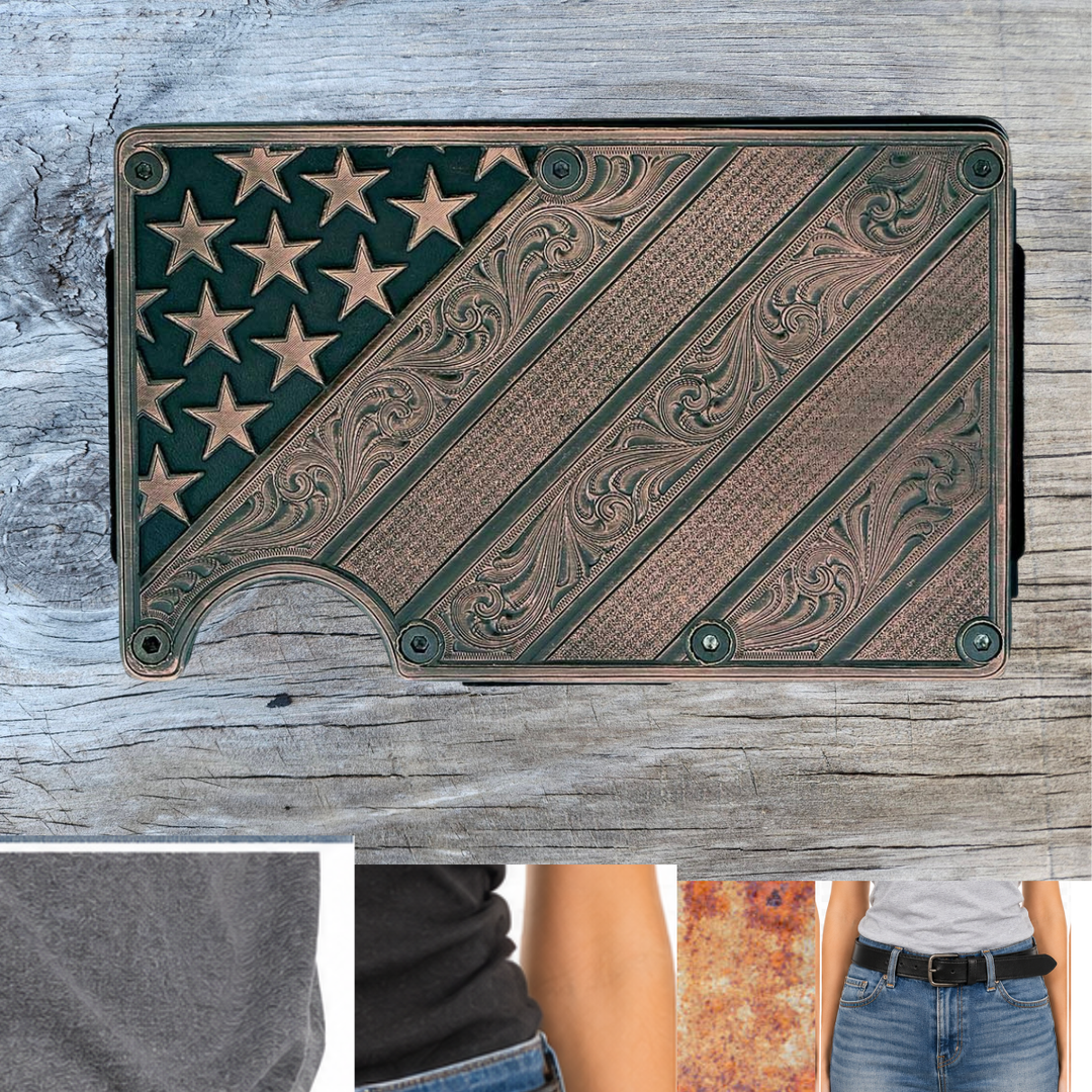 American Gunmetal Wallet