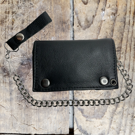 "The Independent" Trifold Chain Wallet